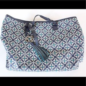 Brighton Collectibles Aracelli Navy Blue Tote
